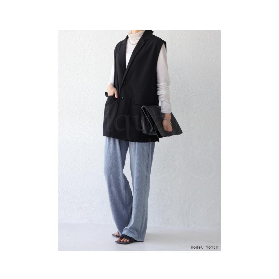 楊柳パンツ セルフカット パンツ レディース ボトムス 楊柳・メール便不可 | antiqua | 19