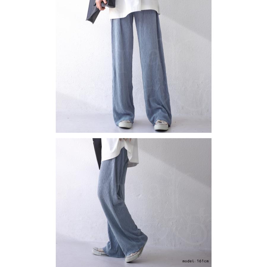 楊柳パンツ セルフカット パンツ レディース ボトムス 楊柳・メール便不可 | antiqua | 08