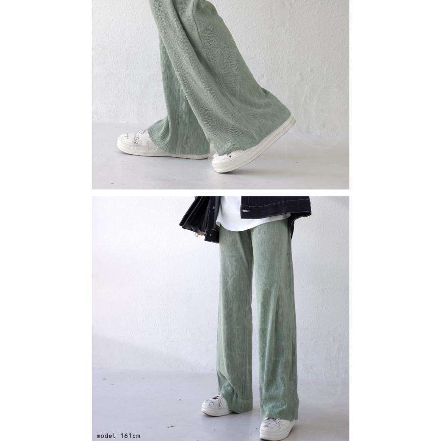 楊柳パンツ セルフカット パンツ レディース ボトムス 楊柳・メール便不可 | antiqua | 10
