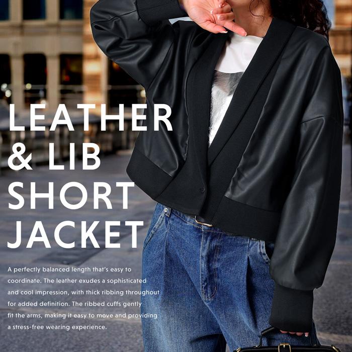 antiqua（アンティカ） レザージャケット ジャケット レディース