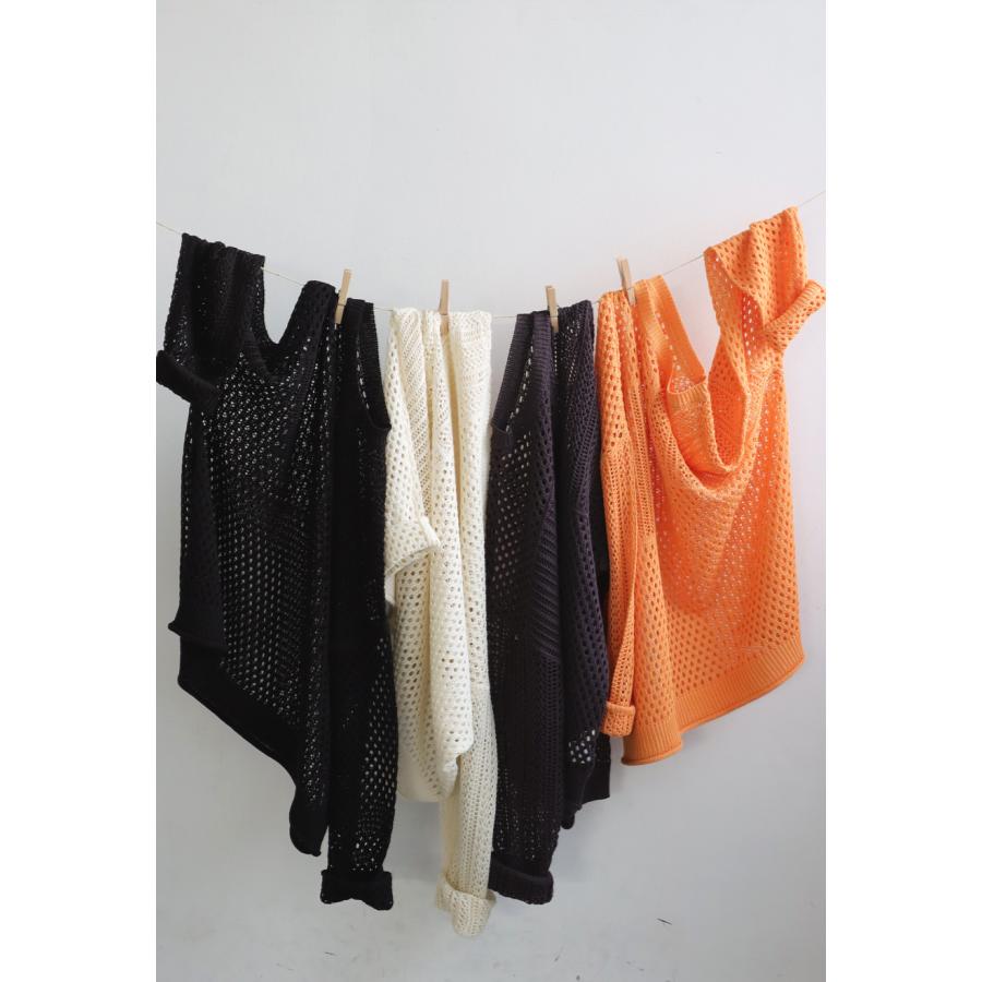 透かし編みニット ニット レディース トップス 長袖・500ptメール便可 | antiqua | 22