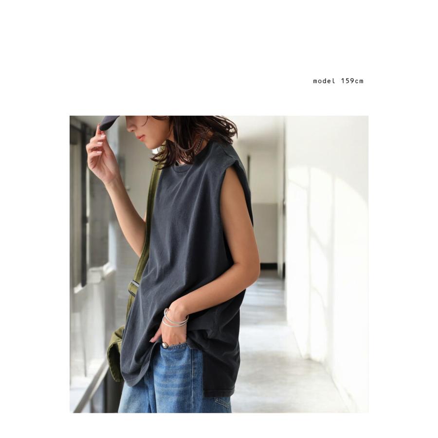 かぐれ 未使用タグ付き コットンシルクノースリーブプルオーバー か