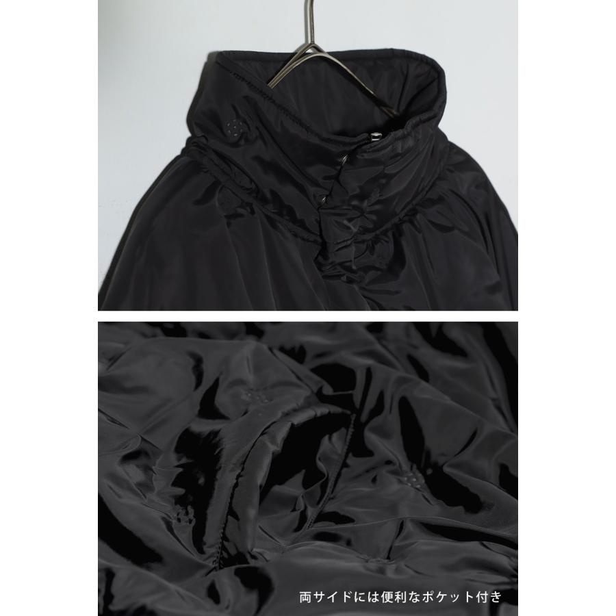 ピンソニック加工 立体ドット ブルゾン レディース 送料無料・メール便不可 | antiqua | 07