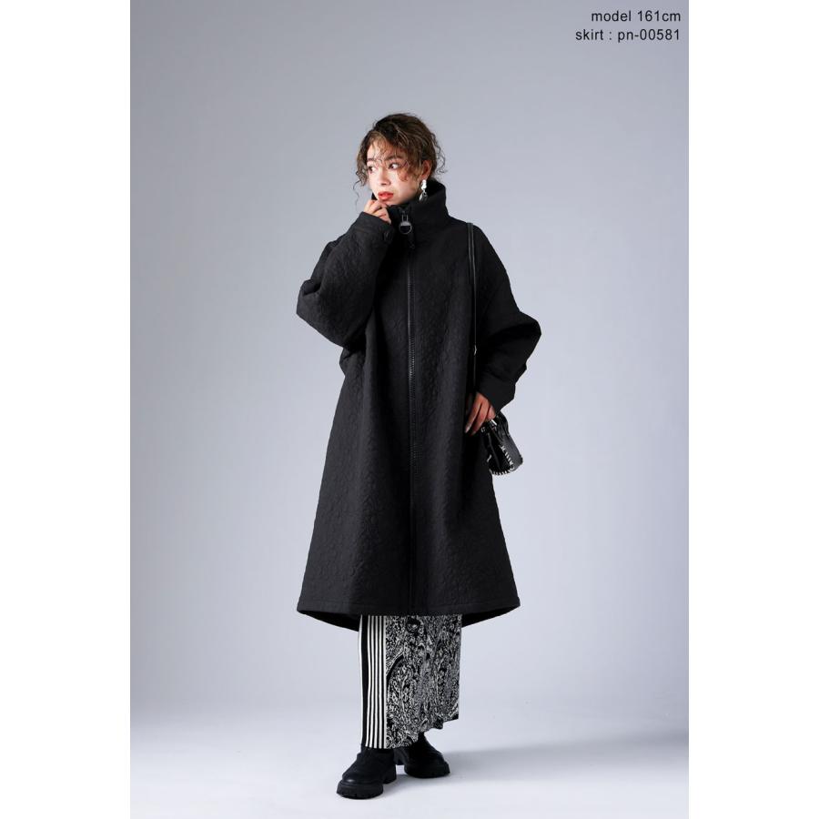 antiqua（アンティカ） 再入荷予定有!サーモライト ロングキルトコート