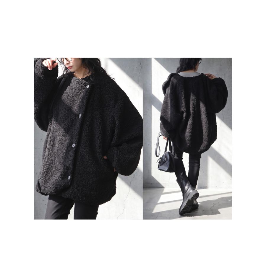 antiqua（アンティカ） テディボア ジャケット レディース ボア