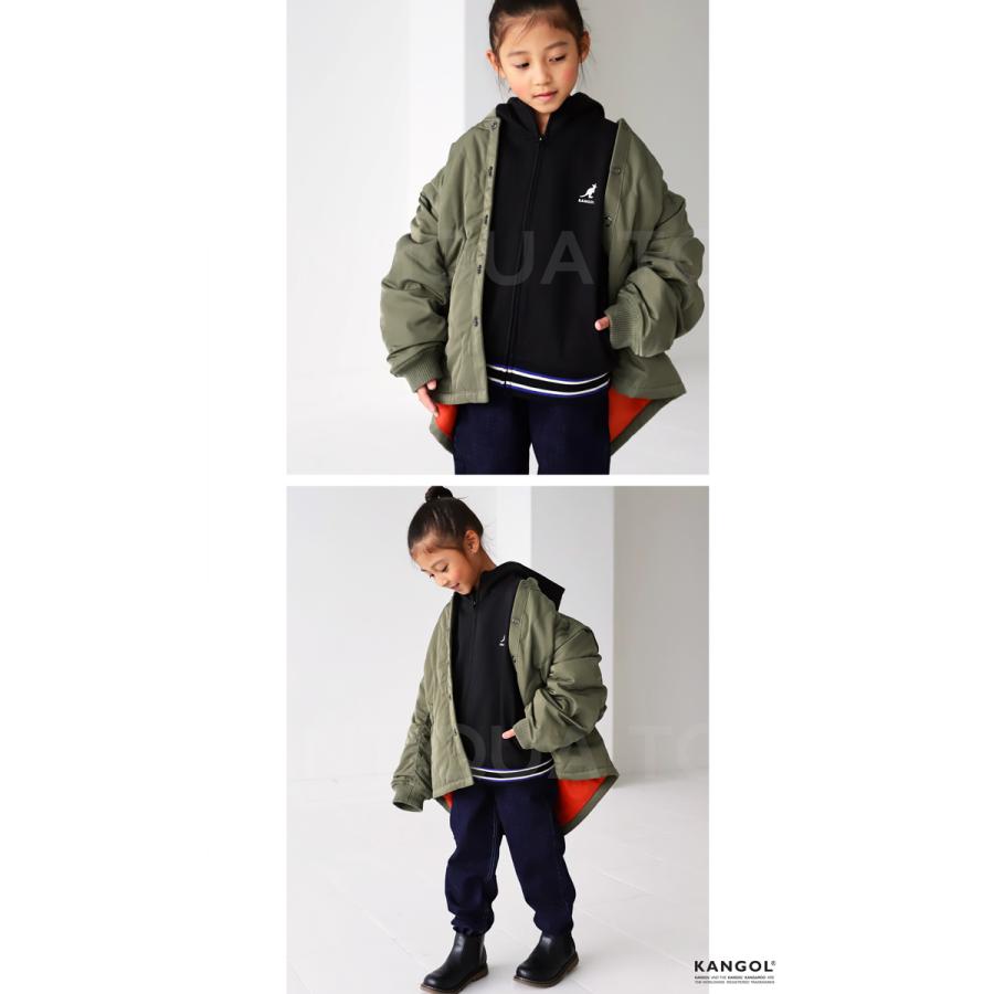 antiqua KANGOL×TREECAFE コラボパーカー パーカー キッズ 子供 antiqua KANGOL×TREECAFE コラボパーカー パーカー キッズ 子供