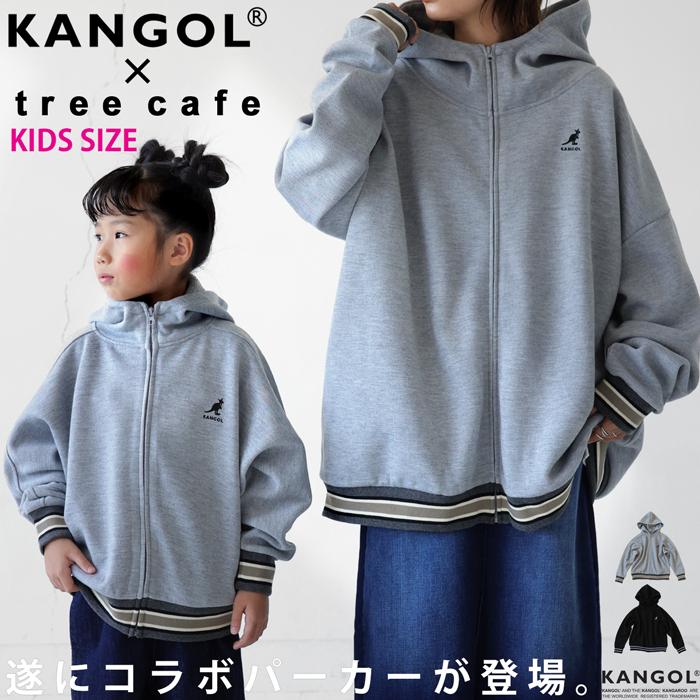 KANGOL×TREECAFE コラボパーカー パーカー キッズ 子供服　ジュニア 送料無料・メール便不可 TOY｜antiqua｜23