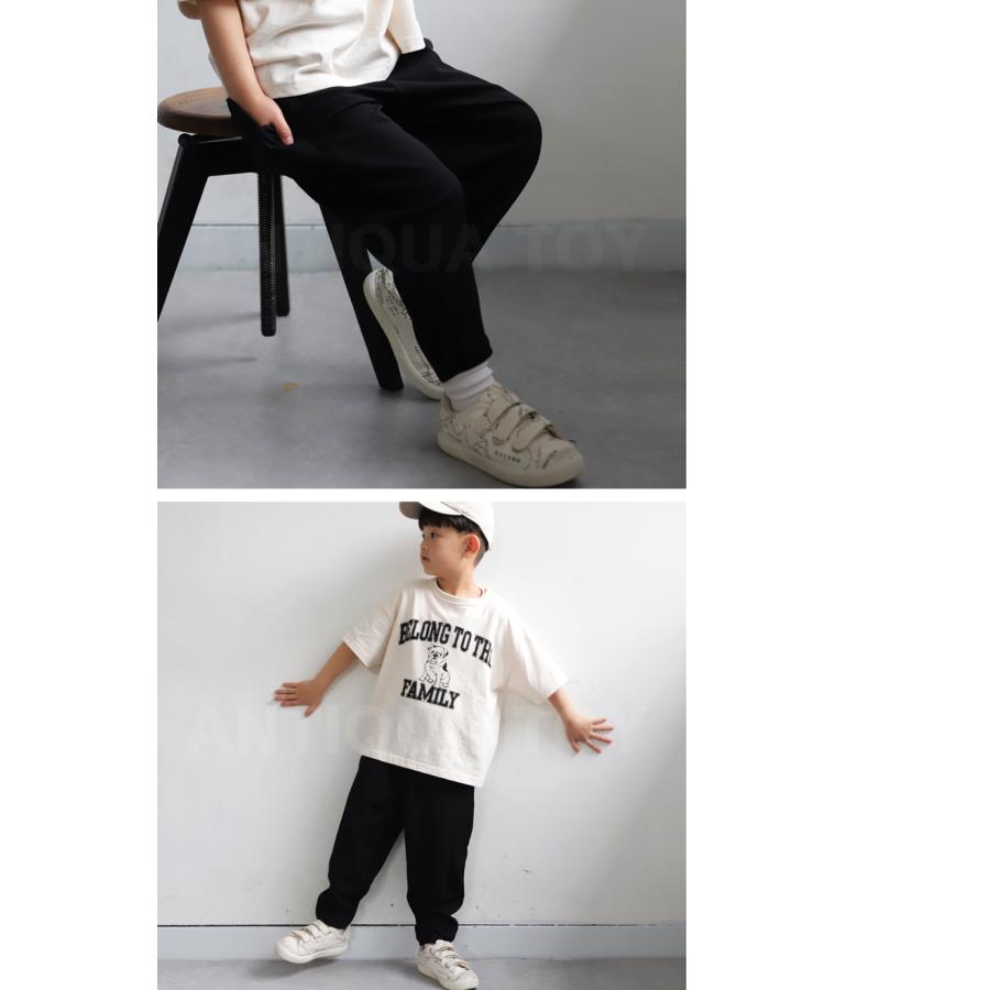 テーパードパンツ パンツ ボトムス キッズ 子供服 特別送料無料 ・500ptメール便可 TOY | antiqua | 16