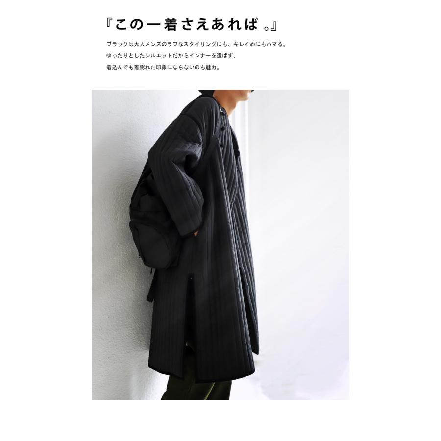 antiqua（アンティカ） キルティングロングコート・再販。メール便不可