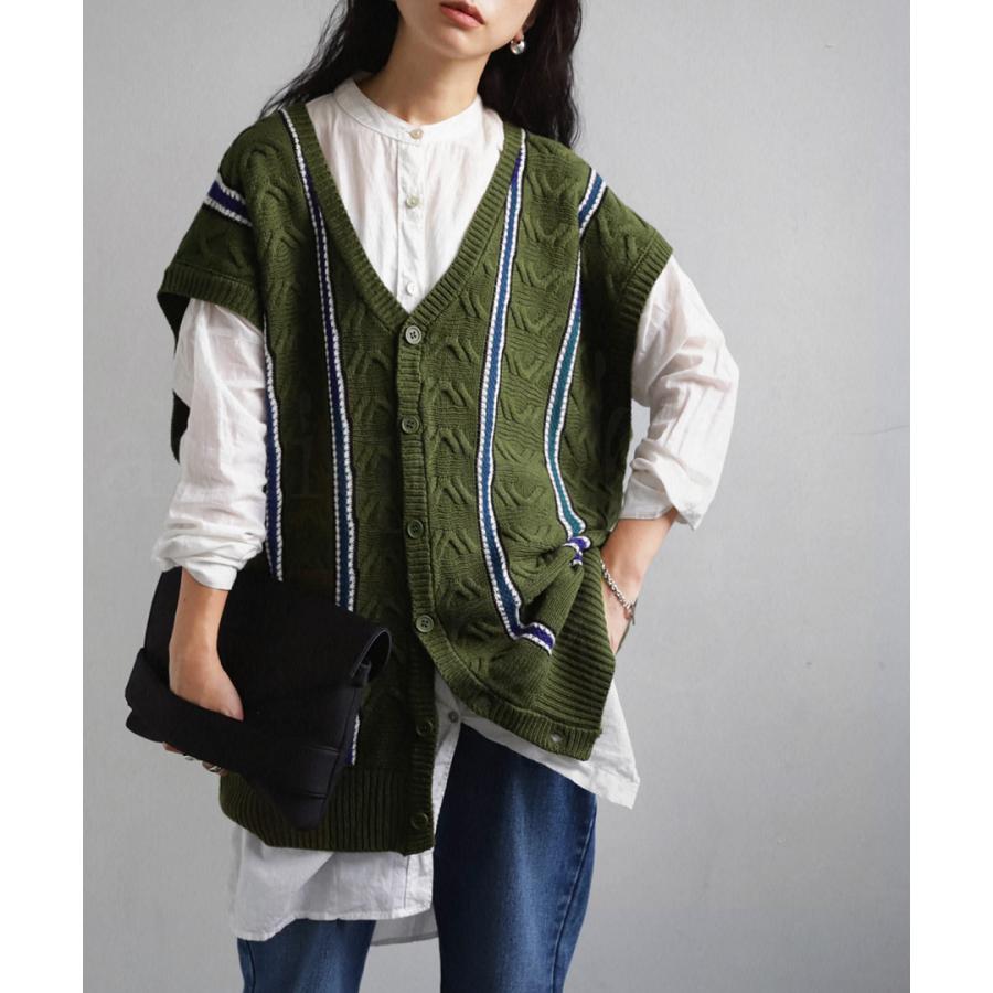 専用品Y's 変形デザインサマーニットベスト タンクトップ