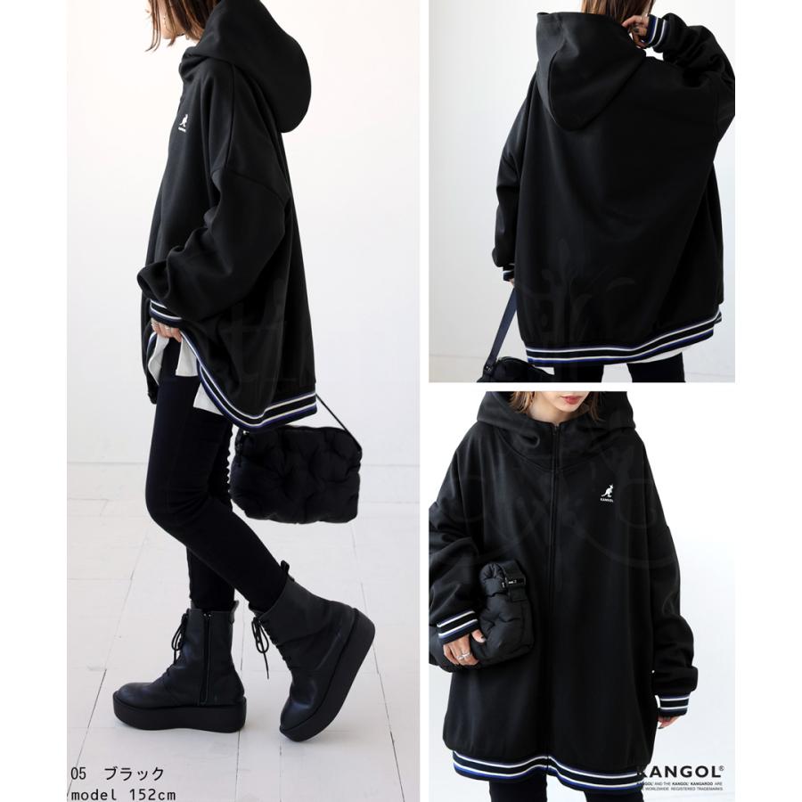 antiqua KANGOL×TREECAFE コラボパーカー パーカー レディース antiqua KANGOL×TREECAFE コラボパーカー パーカー レディース