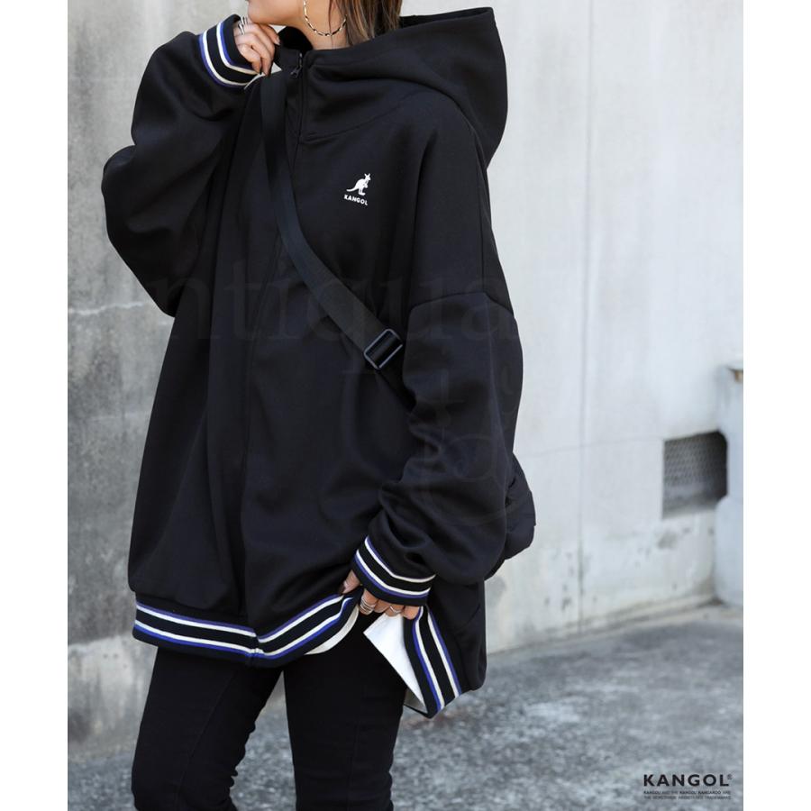 antiqua KANGOL×TREECAFE コラボパーカー パーカー レディース antiqua KANGOL×TREECAFE コラボパーカー パーカー レディース