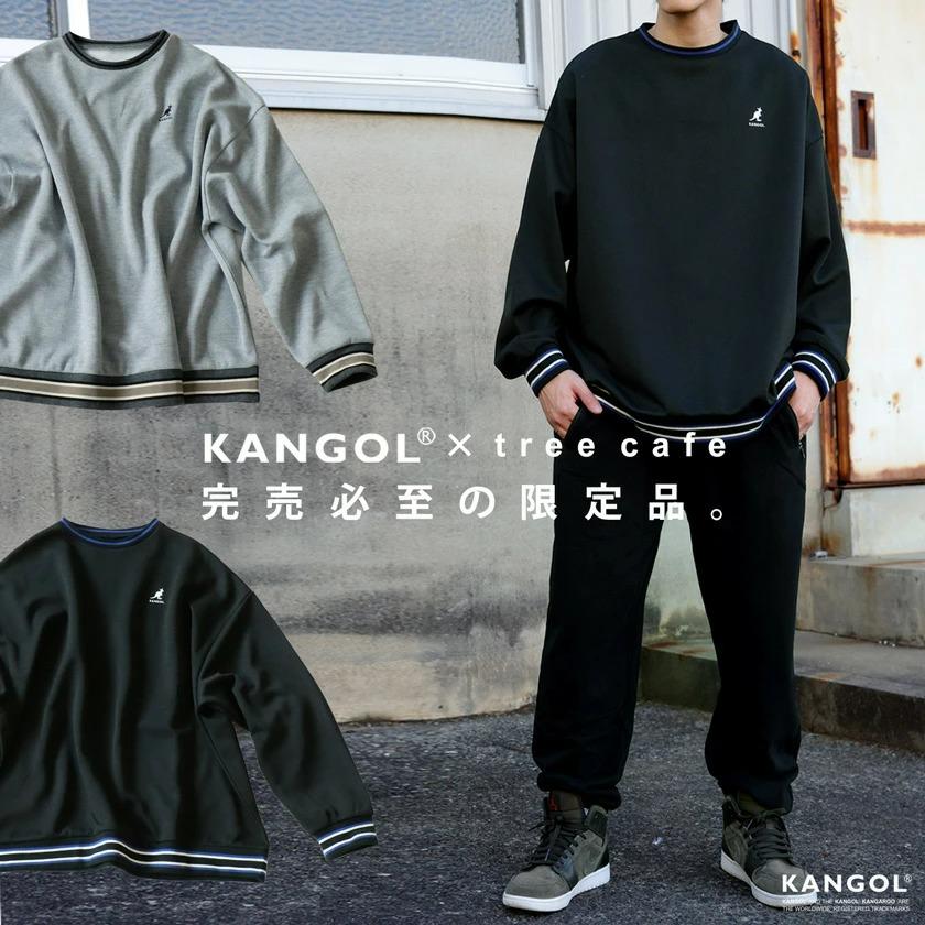 antiqua（アンティカ） KANGOL×TREECAFE コラボトレーナー トレーナー