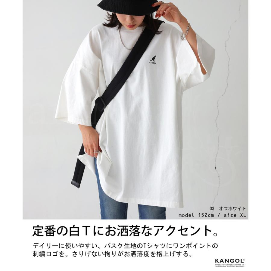 antiqua KANGOL×TREECAFE コラボTシャツ レディース 送料無料