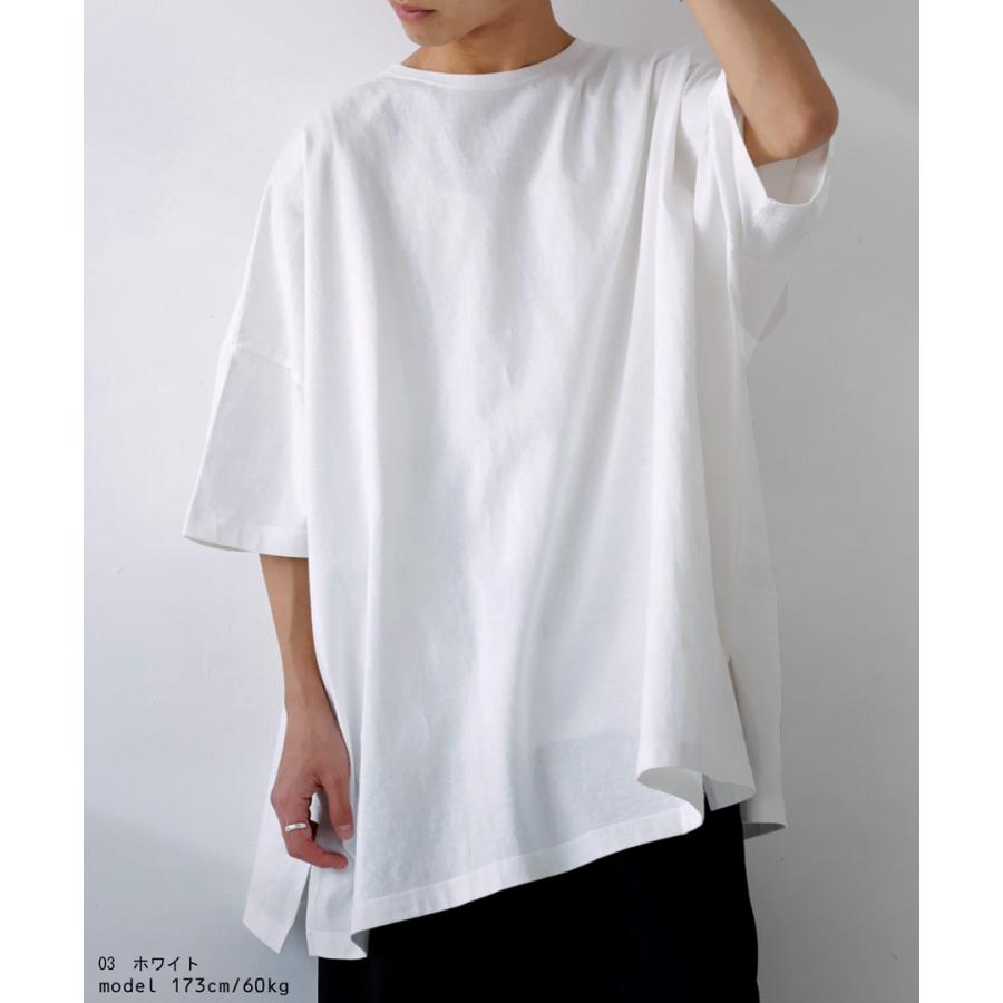 スーパービッグT Tシャツ メンズ トップス 半袖 綿100・再再販。メール便不可【Z】｜antiqua｜09