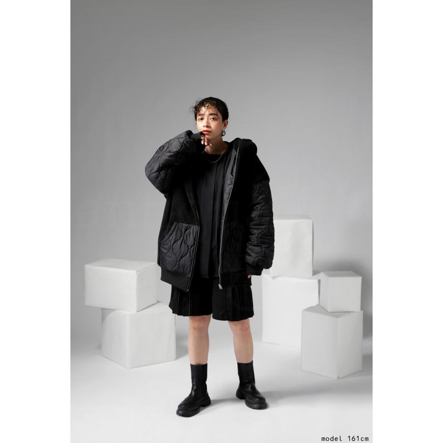 antiqua（アンティカ） ダウンのような暖かさ ボアキルティング