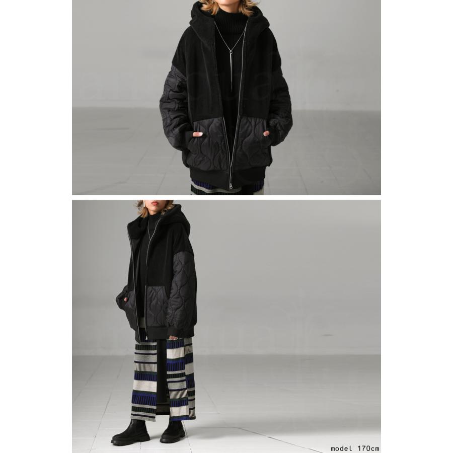 antiqua（アンティカ） ダウンのような暖かさ ボアキルティング