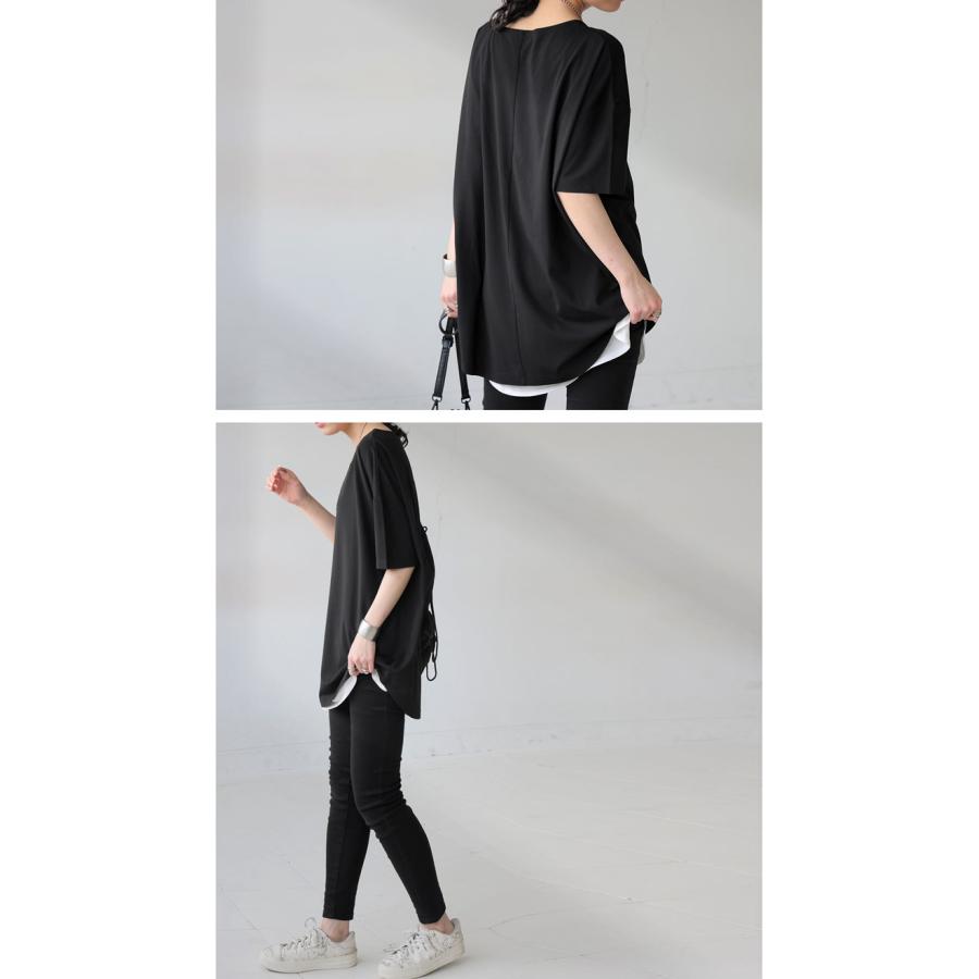 antiqua（アンティカ） Tシャツ カットソー レディース トップス 無地