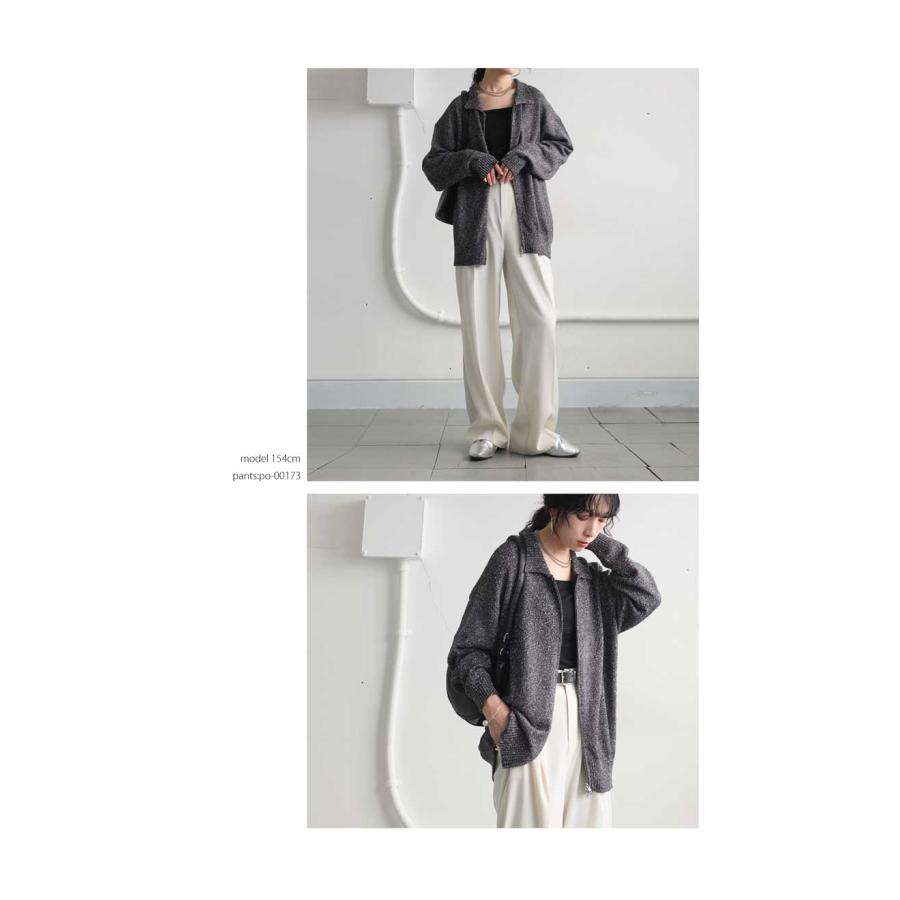 antiqua スラブニットZIPトップス ニット レディース 送料無料 antiqua スラブニットZIPトップス ニット レディース 送料無料