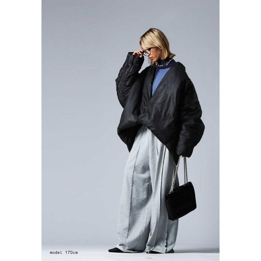 新品アンティカ2025新作完売品ドルマン 中綿ジャケット レディース