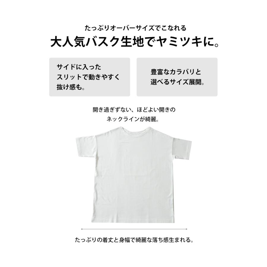 特別送料無料 バスクT Tシャツ レディース トップス 半袖 綿100 綿・再再販。100ptメール便可｜antiqua｜21