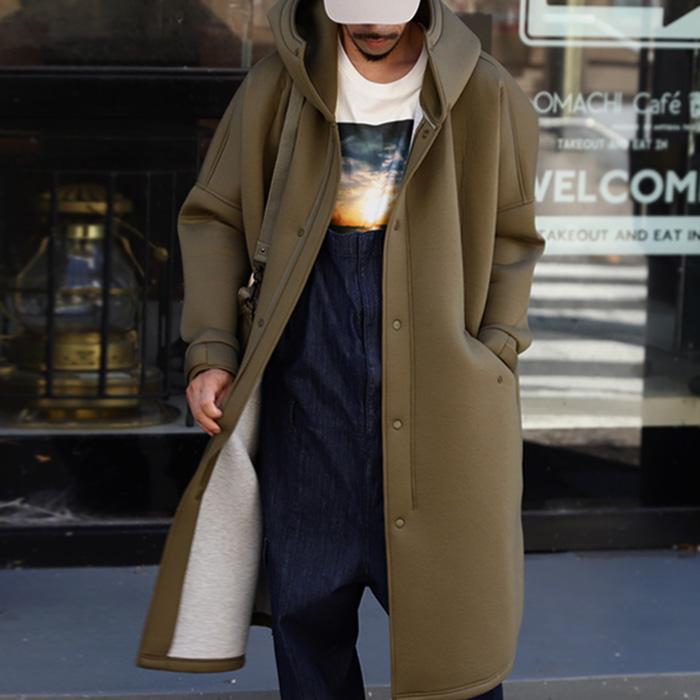 antiqua（アンティカ） コート メンズ アウター 長袖 ボンディング