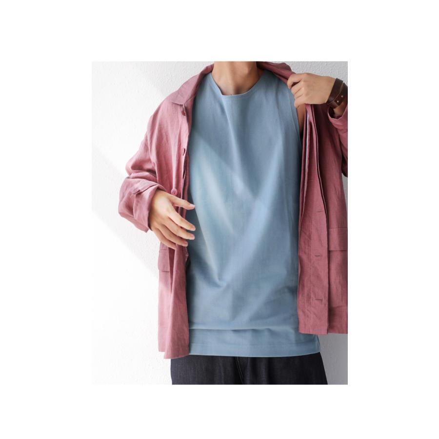 バスクタンクトップ タンクトップ メンズ トップス 綿100・80ptメール便可 | antiqua | 20