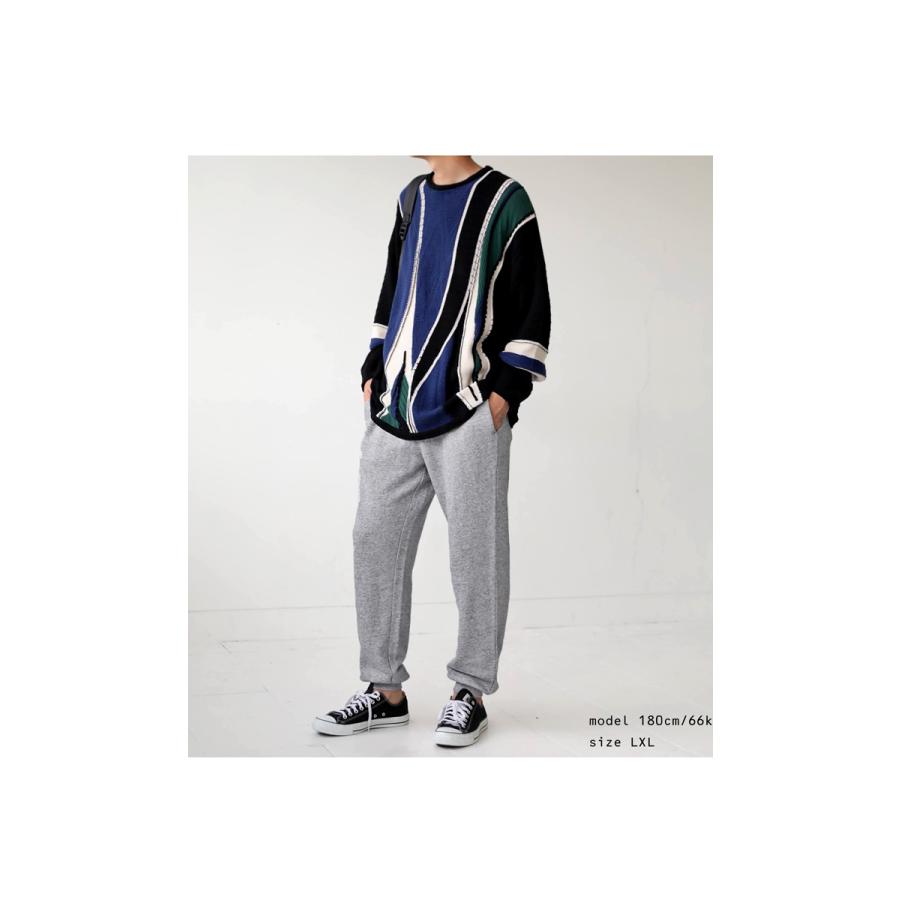 ガーゼ裏毛 スウェットパンツ パンツ メンズ ボトムス 綿・再販。メール便不可【Z】 | antiqua | 17