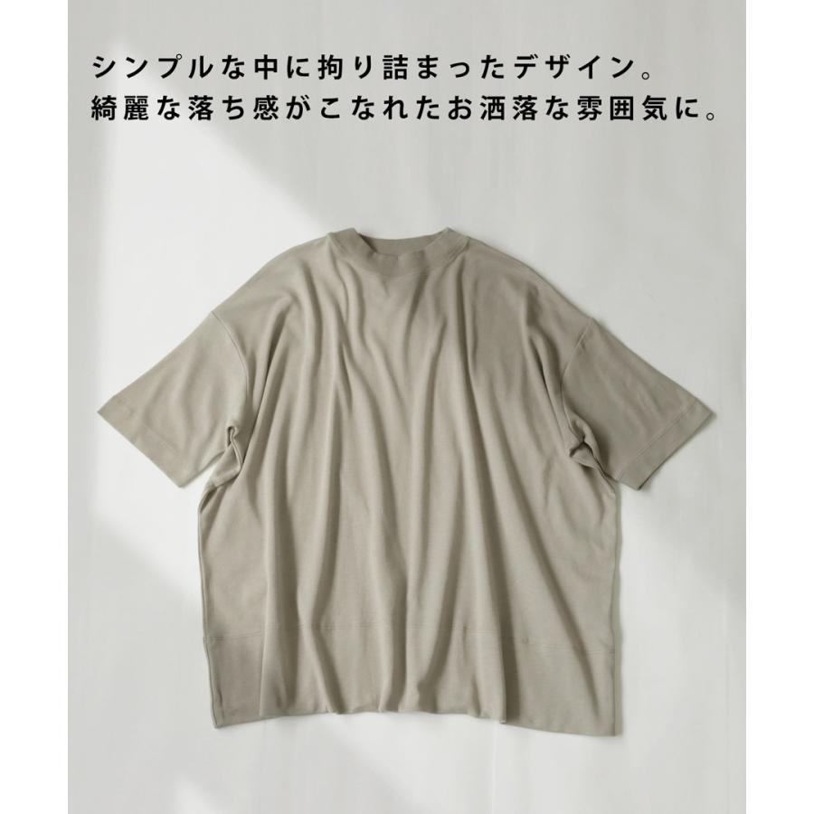 スムースTシャツ Tシャツ メンズ トップス 半袖 無地・3月9日10時〜再再販。100ptメール便可【Z】｜antiqua｜07