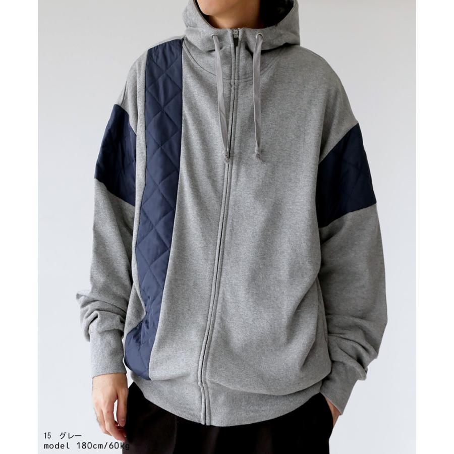 ☆レア☆DSQUARED2☆レザー切替キルティング☆パーカー☆の通販