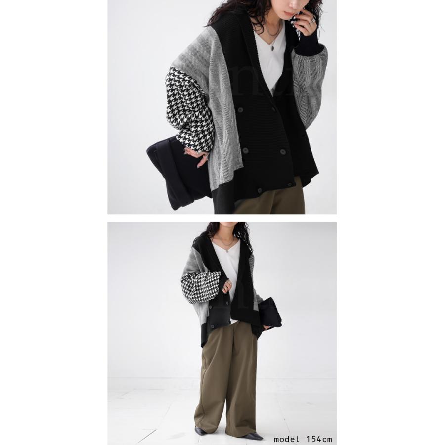 antiqua カーディガン レディース トップス 長袖 千鳥柄 送料 antiqua カーディガン レディース トップス 長袖 千鳥柄 送料