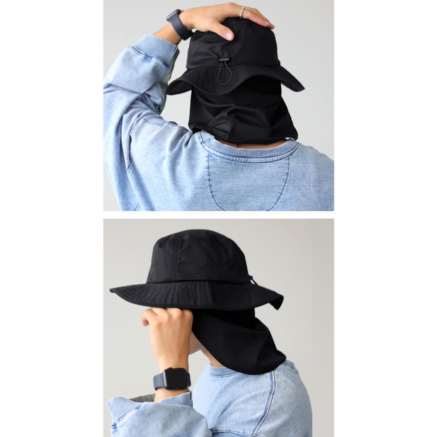 サンシェードハット 帽子 メンズ ハット 撥水 UVカット・50ptメール便可【Z】｜antiqua｜10