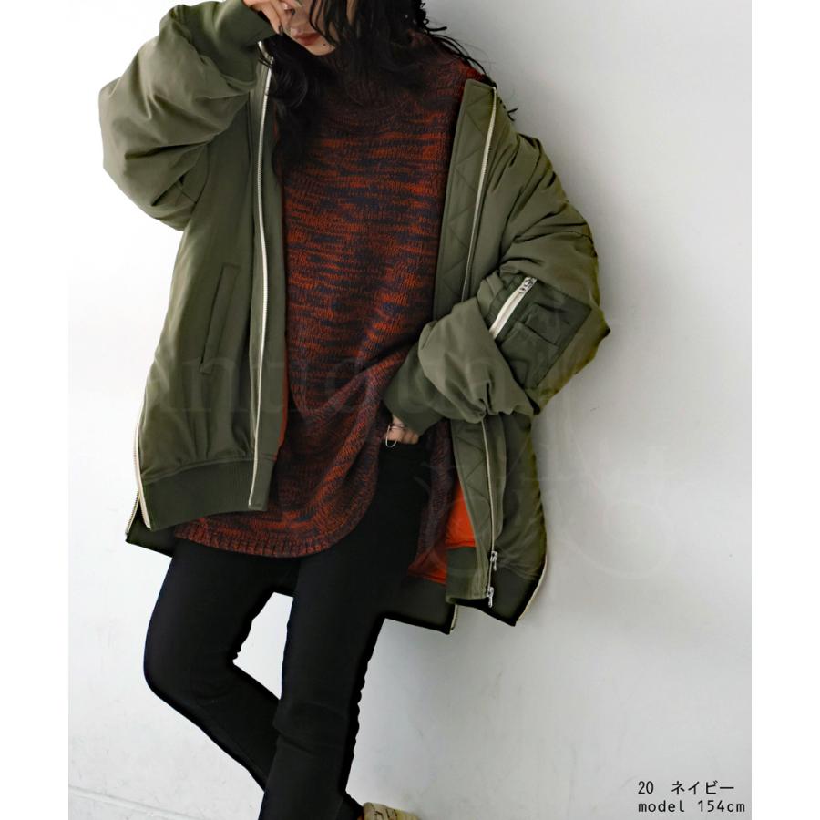 antiqua（アンティカ） ミックスカラー ハイネックニット ニット