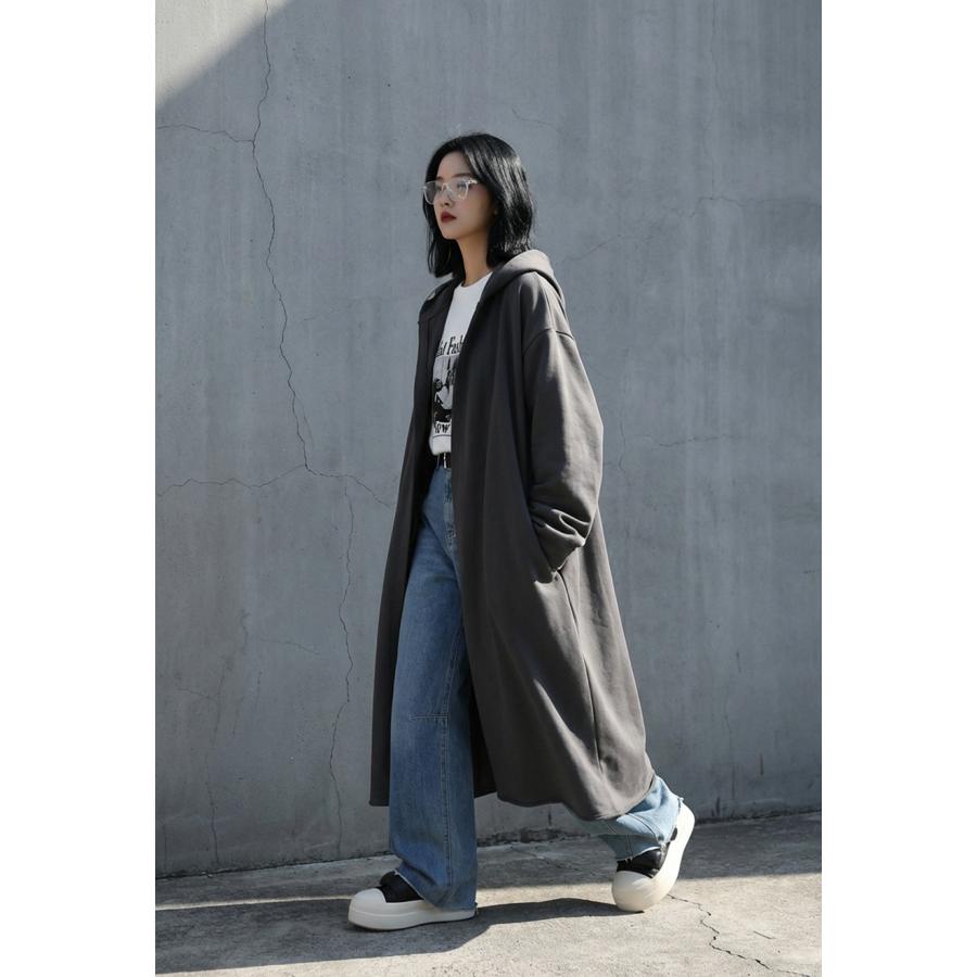 予約3月下旬納期 花粉 パーカー レディース 綿100% ライトアウター 送料無料・新色登場 メール便不可 | antiqua | 15