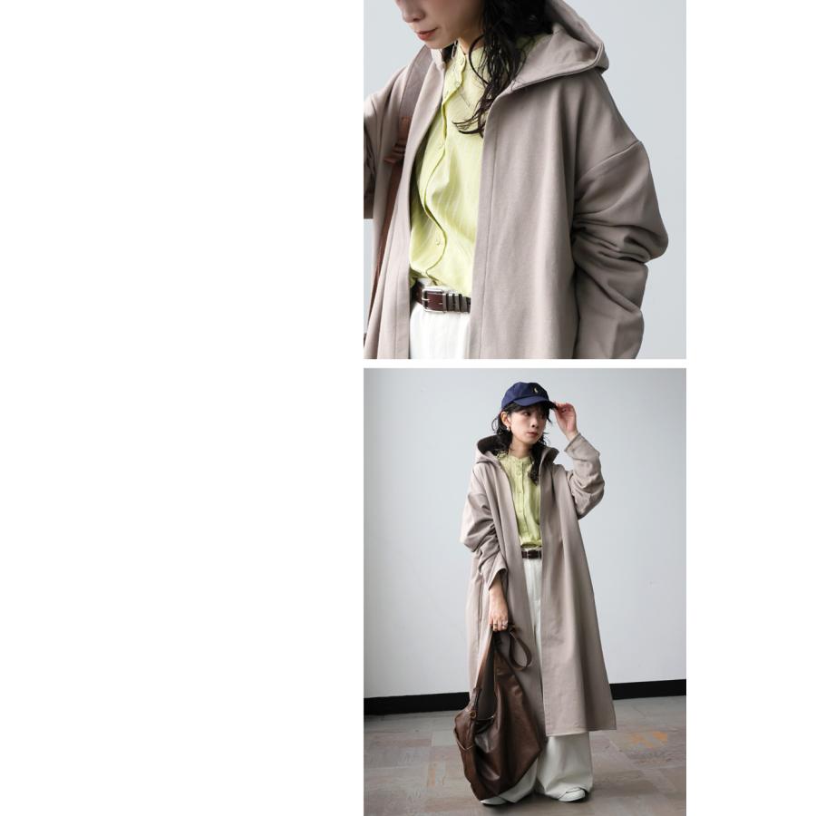 予約3月下旬納期 花粉 パーカー レディース 綿100% ライトアウター 送料無料・新色登場 メール便不可 | antiqua | 06