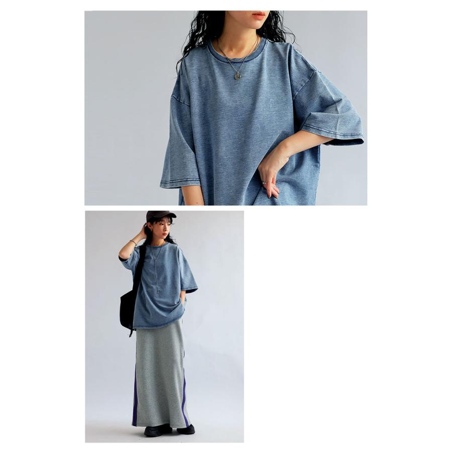 antiqua デニムライクトップス レディース トップス プル antiqua デニムライクトップス レディース トップス プル