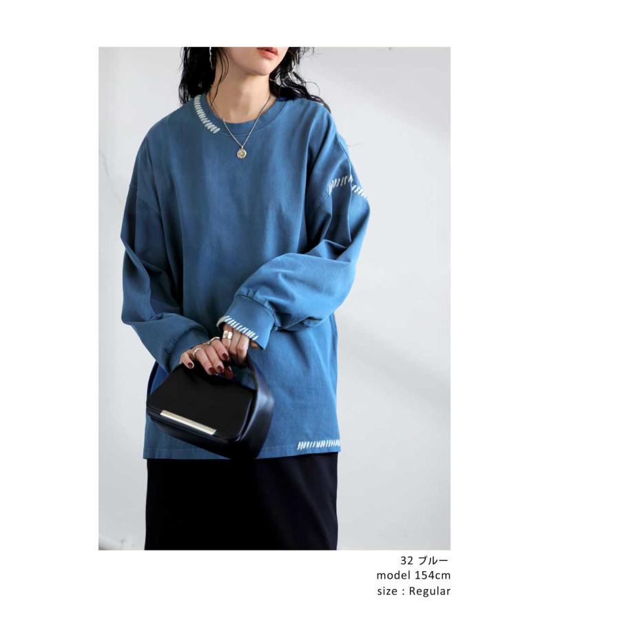 【ふぅ】新品未開封 antiqua  ハンドステッチ ニット BAYFLOW（ベイフロー） ニット セーター 「知久友里恵さんコラボ