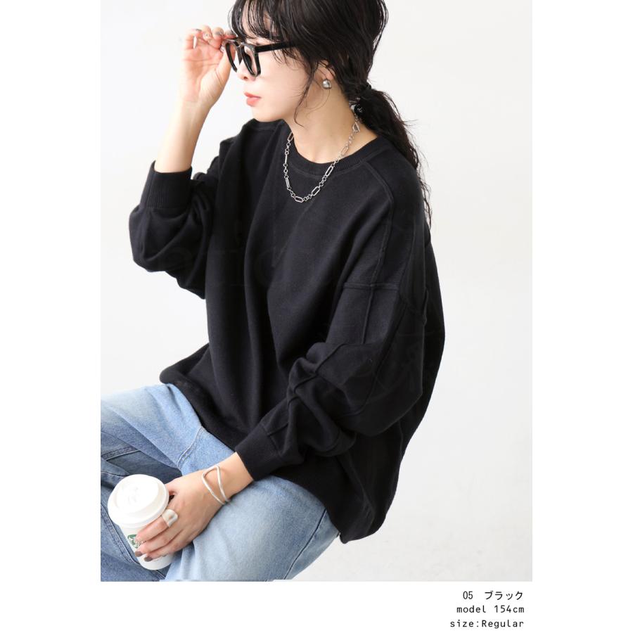 antiqua（アンティカ） スウェットライクニット レディース トップス