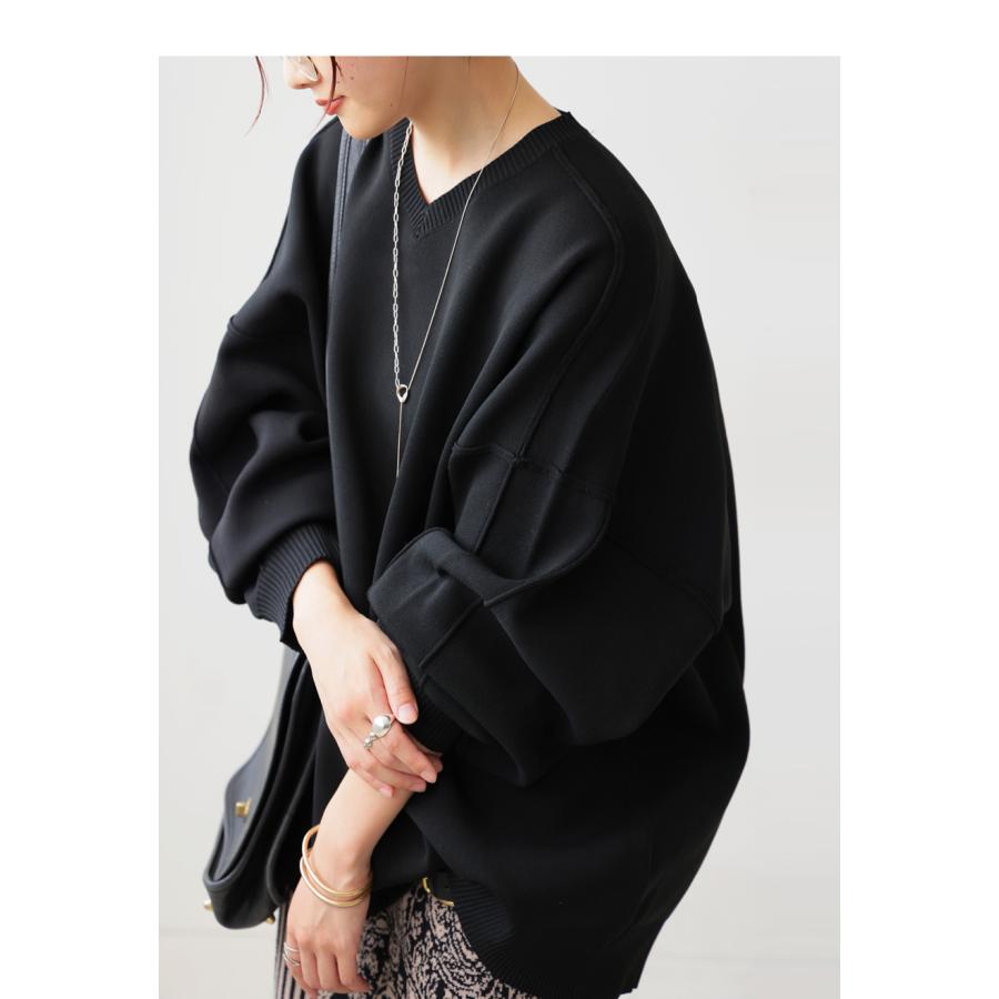 antiqua（アンティカ） スポンジニット プルオーバー ニット