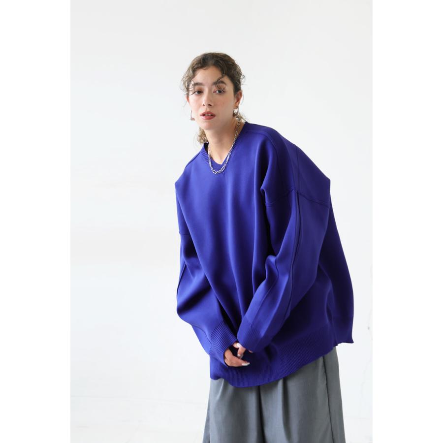 antiqua（アンティカ） スポンジニット プルオーバー ニット