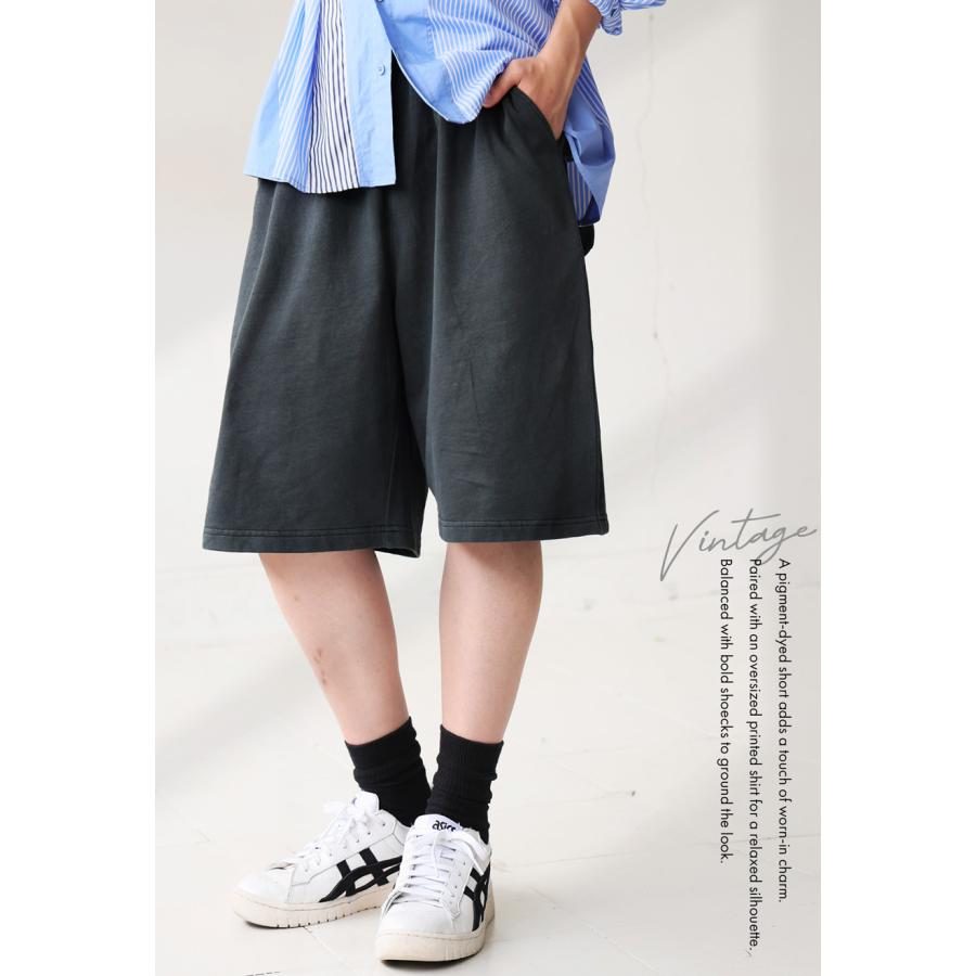 mane:ハーフパンツ【ヴィンテージタグ付き】 antiqua（アンティカ） 【夏バーゲン20％OFF！6日10時迄】 ハーフ
