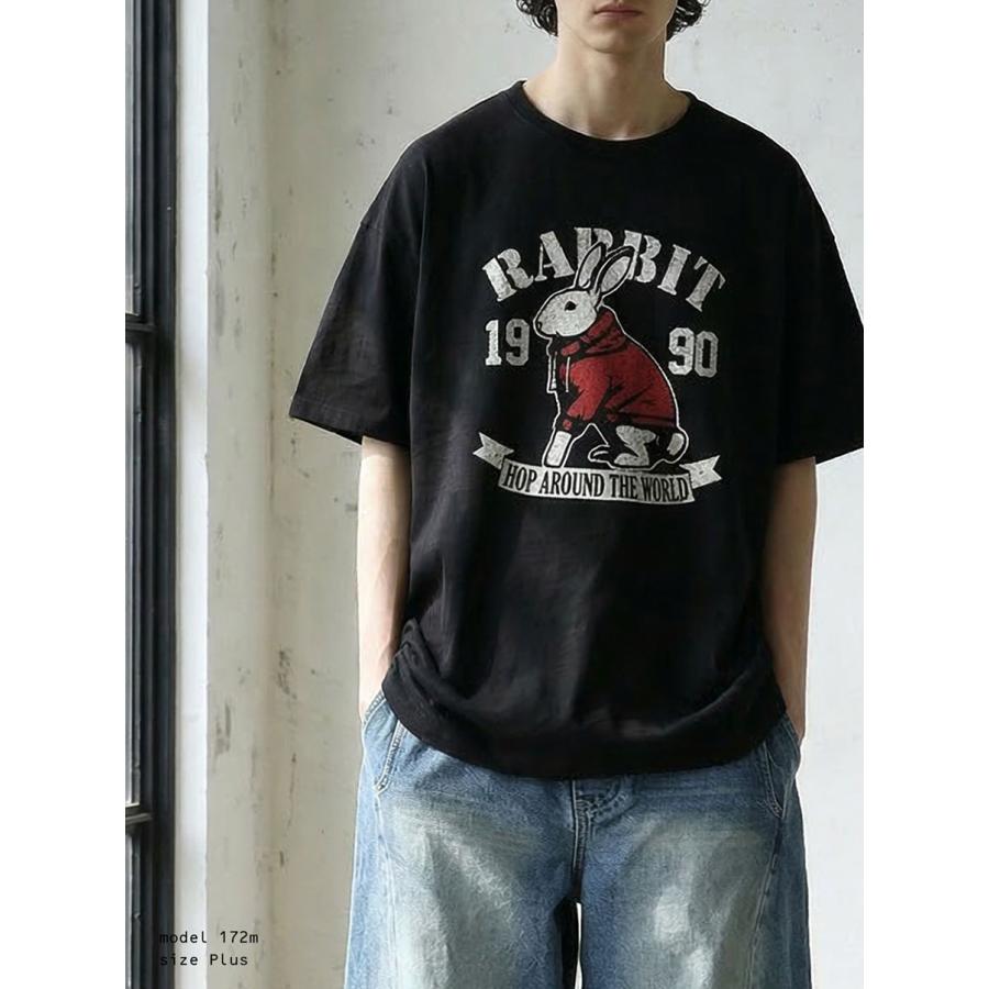 antiqua（アンティカ） 半袖 Tシャツ メンズ 接触冷感 綿100 アニマル