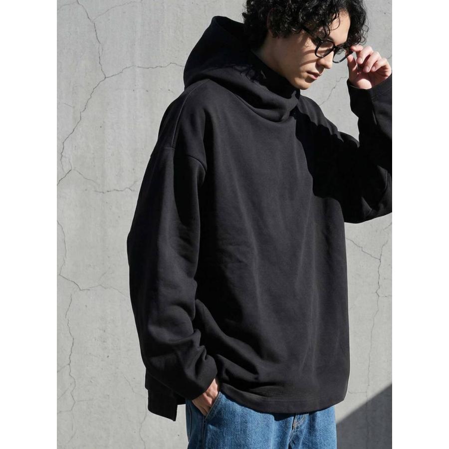 antiqua（アンティカ） パーカー メンズ 長袖 プルオーバー スタンド