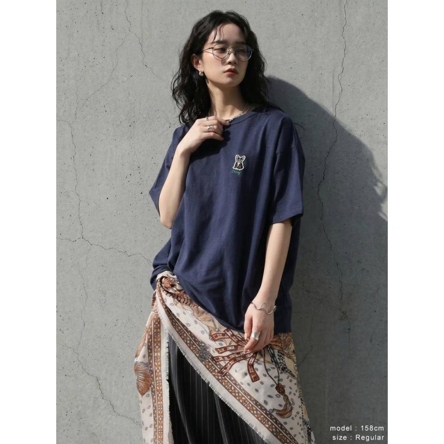 antiqua（アンティカ） 接触冷感 Tシャツ レディース 半袖 綿100
