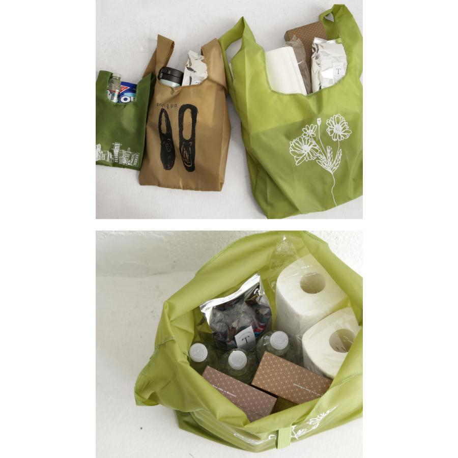 クリアランスバーゲン 期間限定開催 エコバッグ 3点セット 折りたたみ コンパクト 軽量 バッグ 再再販 メール便不可 返品 キャンセル 交換不可 Zc Antiqua 通販 Yahoo ショッピング