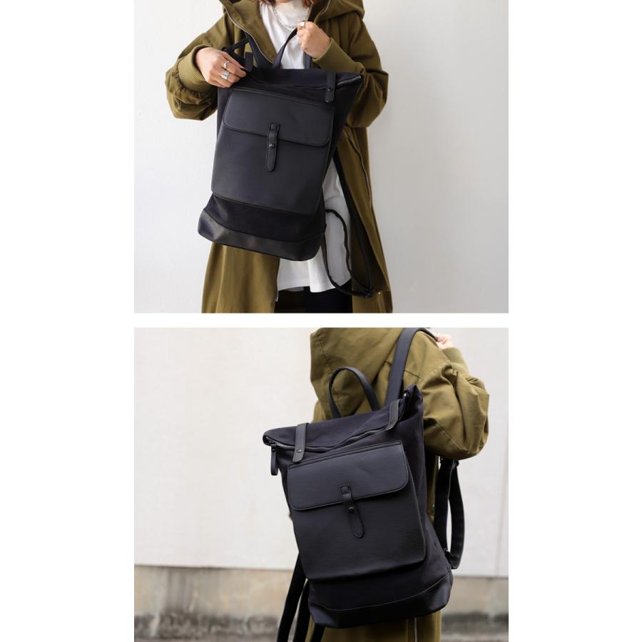 antiqua（アンティカ） スクエア型リュック バッグ レディース メンズ