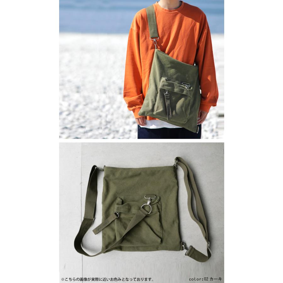 2WAY 変形ミリタリーリュック 鞄 メンズ 送料無料・メール便不可 | antiqua | 06