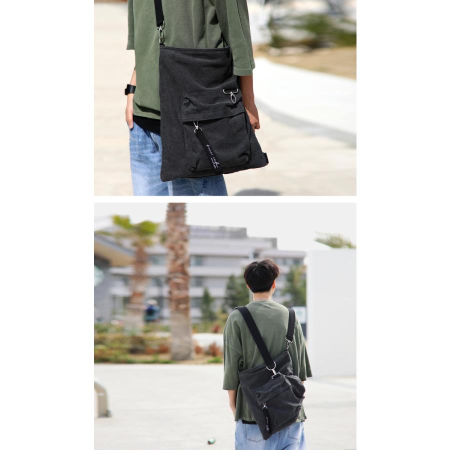 2WAY 変形ミリタリーリュック 鞄 メンズ 送料無料・メール便不可 | antiqua | 11