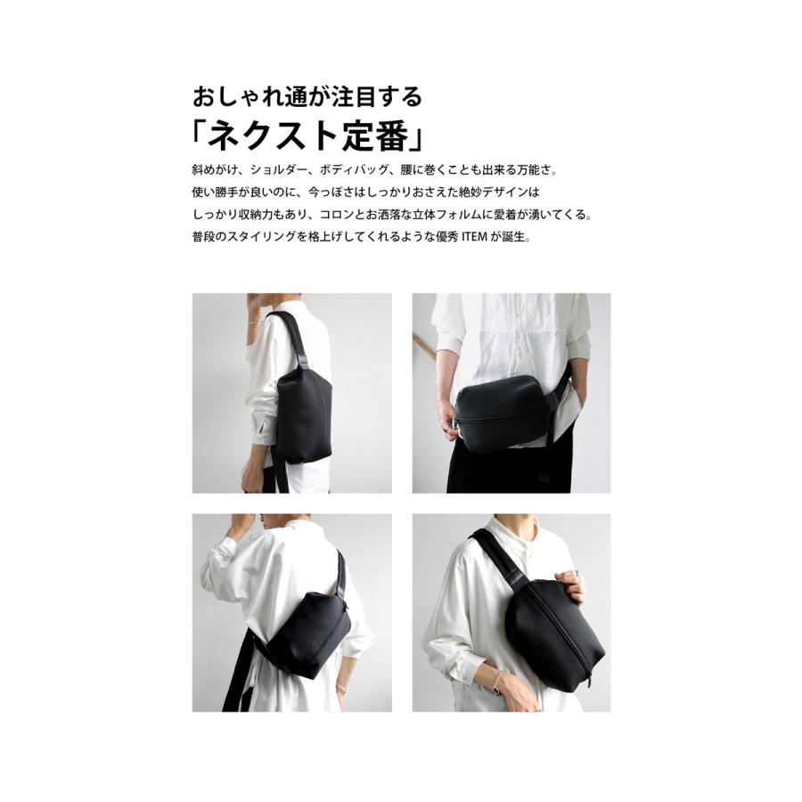 ウェットスーツ素材 ボディバッグ バッグ メンズ 鞄 送料無料・再入荷 メール便不可 | antiqua | 12