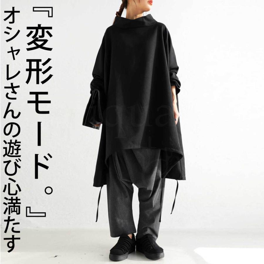 antiqua（アンティカ） 変形BIトップス プルオーバー レディース